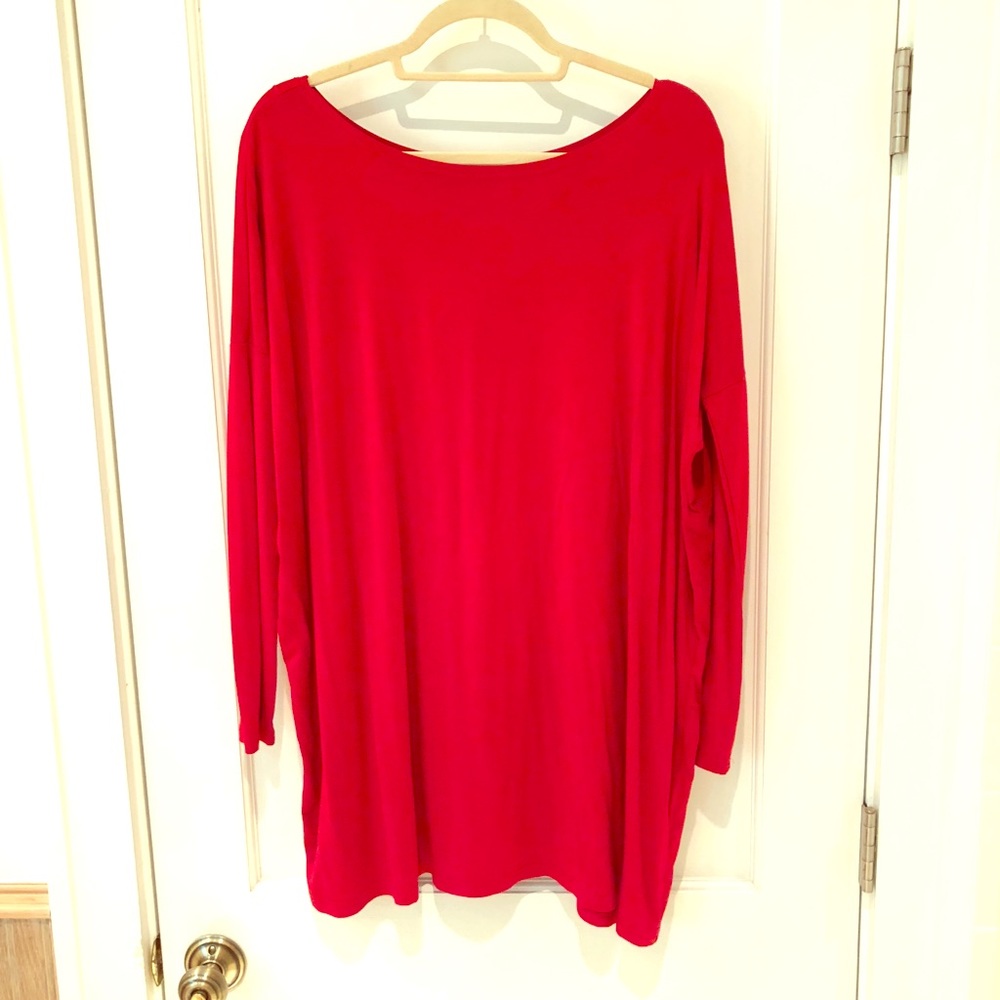 NWT PIKO 1988 Red Long-sleeve Top